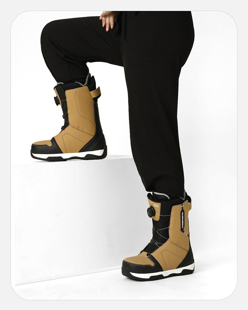 Cozy Unisex Snow Boots - winter techwear - Comfortable Unisex Snow Boots for Winter Adventures - View 3