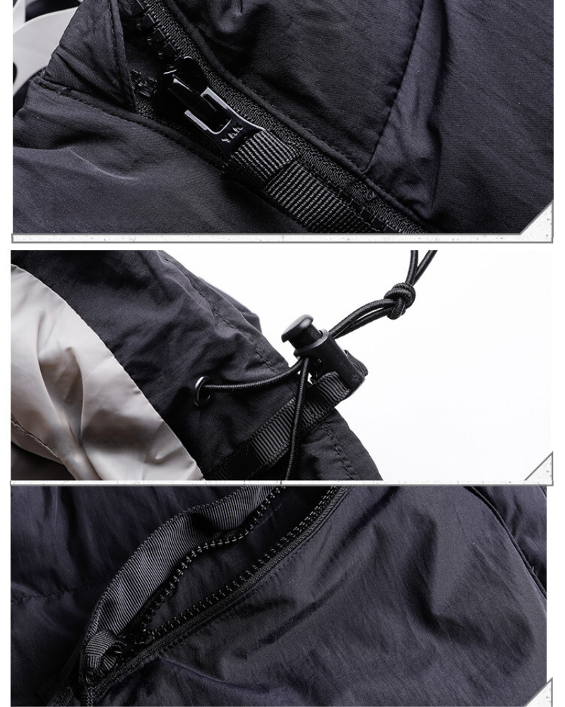 Cozy Unisex Winter Puffer Vest - winter techwear - Cozy Unisex Winter Puffer Vest for Cold Weather - View 12
