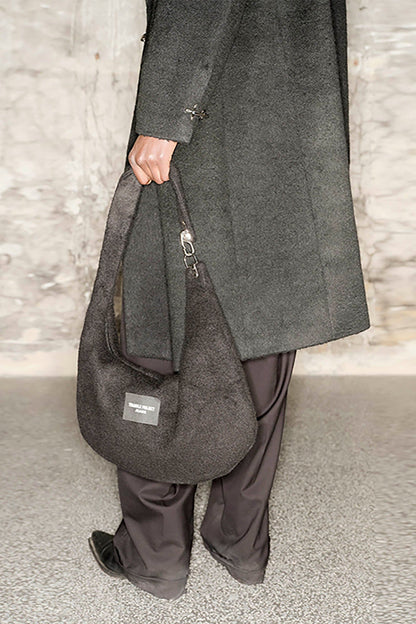 Cozy Wool Hobo Bag -  versatile hobo bag - Stylish Wool Hobo Bag for Everyday Use - View 7
