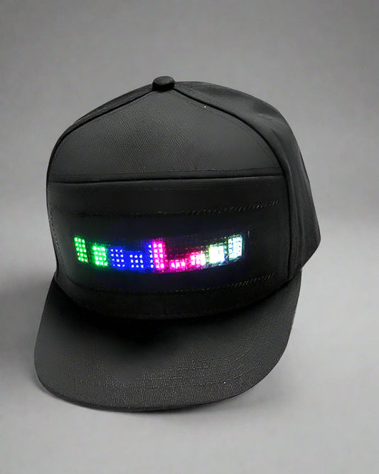 Customizable Cyberpunk Glow Cap - cyberpunk cap - Customizable Glow Cap for a Futuristic Style - Main view