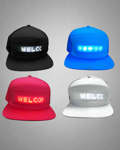 Customizable Cyberpunk Glow Cap -  techwear accessories - Customizable Glow Cap for a Futuristic Style - View 7