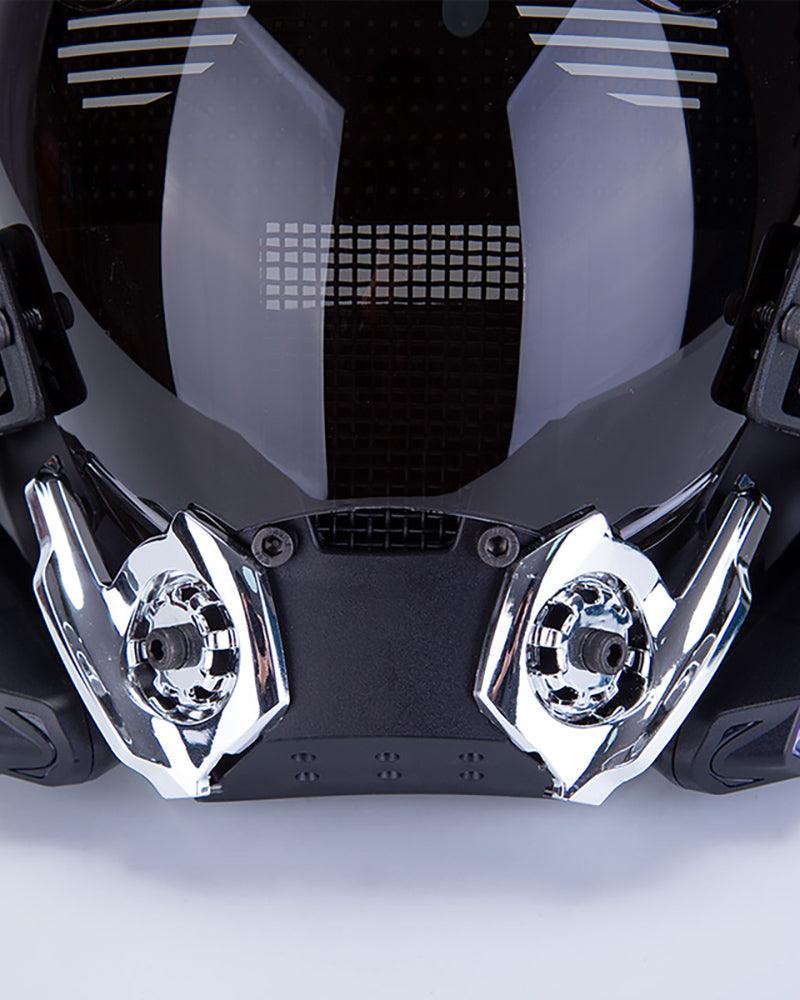 Customizable Cyberpunk Rhythm Helmet - cyberpunk helmet - Customizable Cyberpunk Helmet with LED Lights - View 19