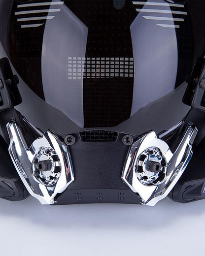 Customizable Cyberpunk Rhythm Helmet - cyberpunk helmet - Customizable Cyberpunk Helmet with LED Lights - View 19