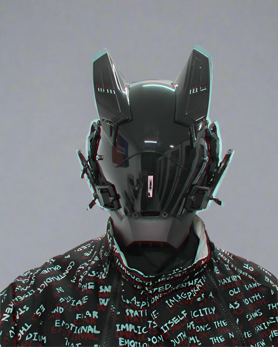 Cyberpunk Adventure Helmet Mask -  futuristic mask - Cyberpunk Adventure Helmet Mask for Futuristic Style - View 6