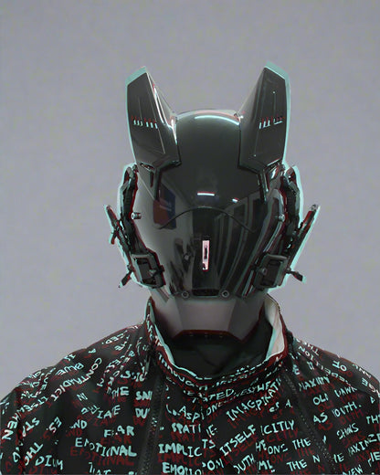 Cyberpunk Adventure Helmet Mask -  futuristic mask - Cyberpunk Adventure Helmet Mask for Futuristic Style - View 6