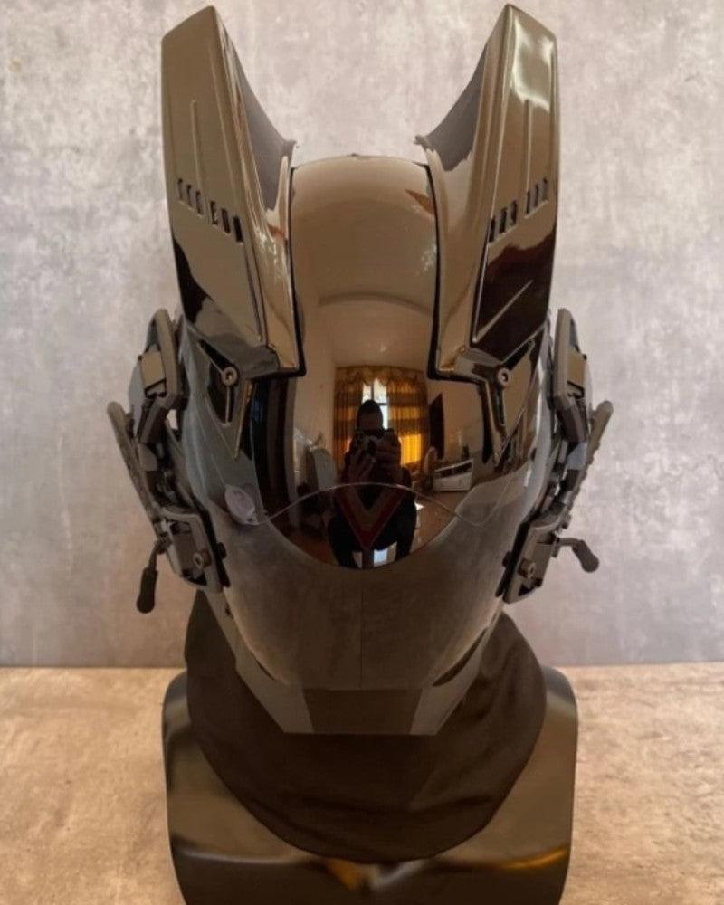 Cyberpunk Adventure Helmet Mask -  techwear accessories - Cyberpunk Adventure Helmet Mask for Futuristic Style - View 7