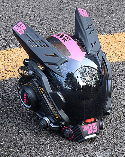 Cyberpunk Futuristic Helmet Mask -  costume mask - Futuristic Cyberpunk Helmet Mask for Events - View 14