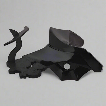 Cyberpunk Oni Half Face Mask -  cosplay accessory - Cyberpunk Oni Half Face Mask for Unique Style - View 3