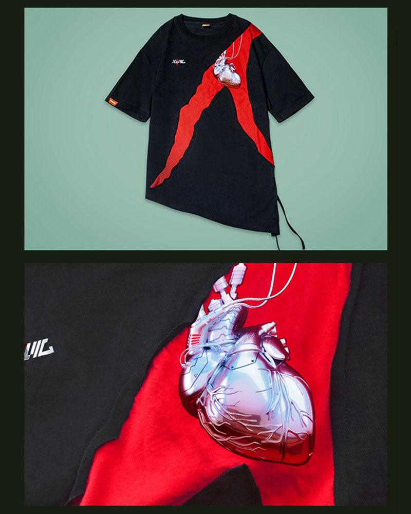 Cyberpunk Prosthetic Heart Tee - cyberpunk - Cyberpunk Prosthetic Heart Tee for Bold Style - View 11