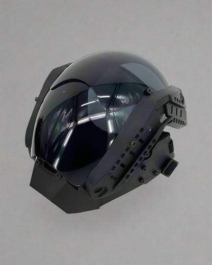 Cyberpunk Sci-Fi Helmet Mask for Futuristic Looks – Imaphotic