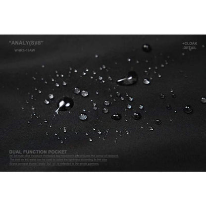 Cyberpunk Waterproof Samurai Cloak -  urban adventure apparel - Waterproof Samurai Cloak for Urban Adventures - View 5