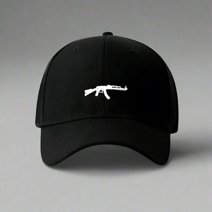 Defend Your Style: Firearm Cap -  outdoor cap - Firearm Cap: Premium Outdoor Style in Black - View 4