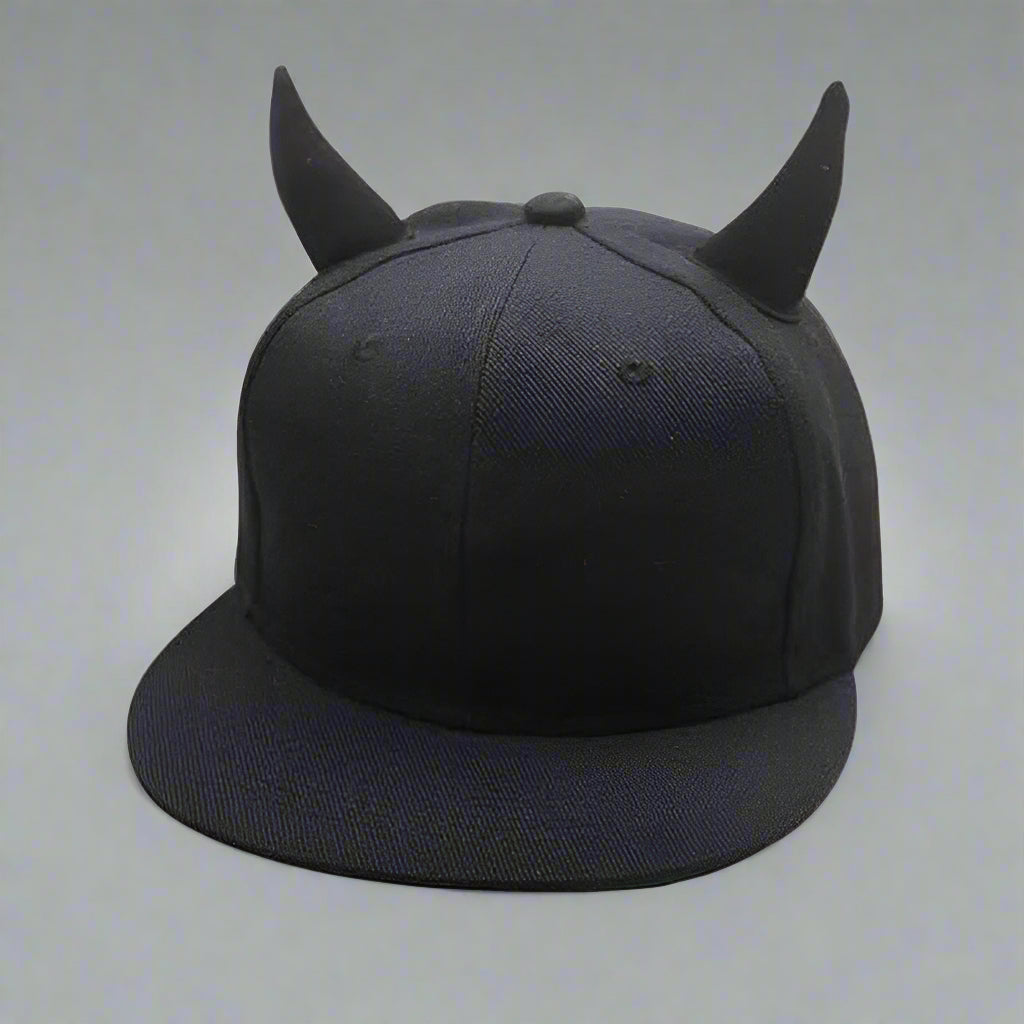 Futuristic Devil Horns Cap