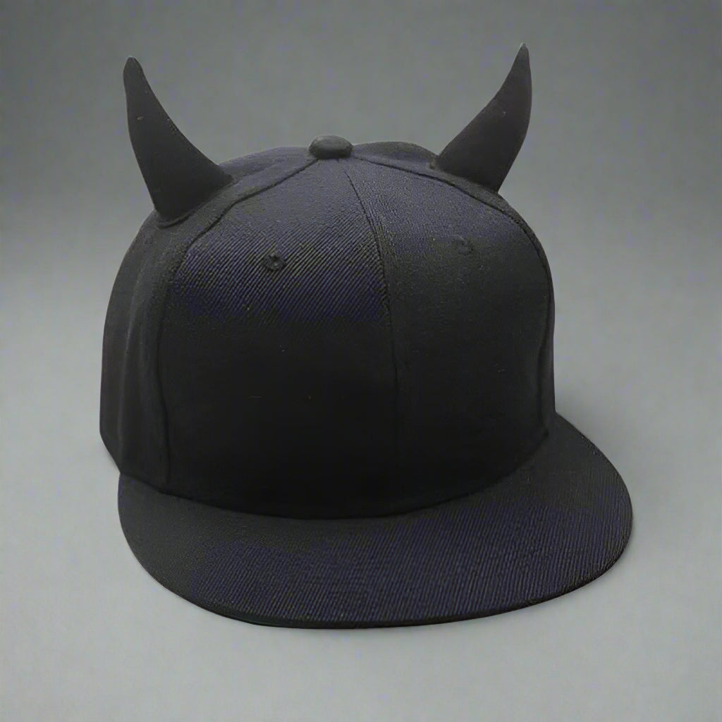 Futuristic Devil Horns Cap