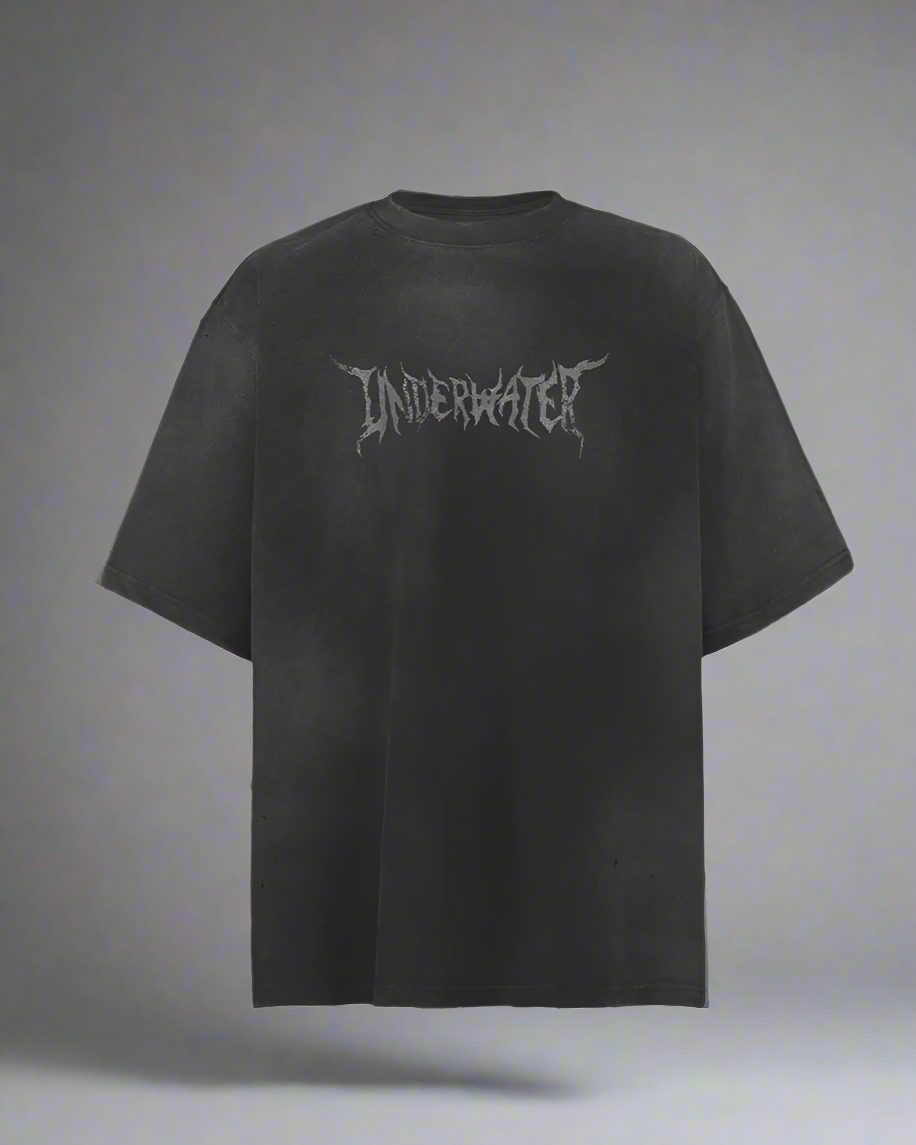 Distressed Demon Skull Tee -  comfy everyday wear - Distressed Demon Skull Tee with Vintage Charm - View 12