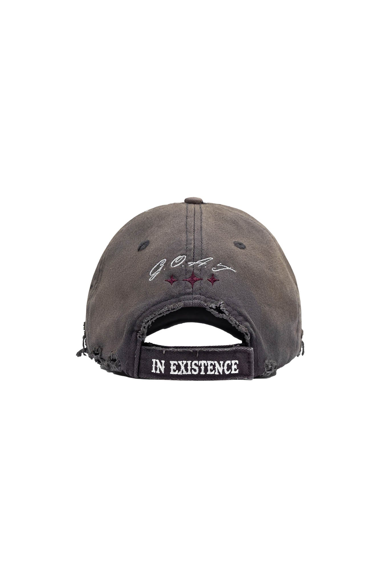 Distressed Embroidered Classic Cap -  fashion accessory - Distressed Embroidered Cap for Vintage Style Enthusiasts - View 20