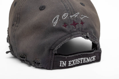 Distressed Embroidered Classic Cap -  vintage hat - Distressed Embroidered Cap for Vintage Style Enthusiasts - View 14