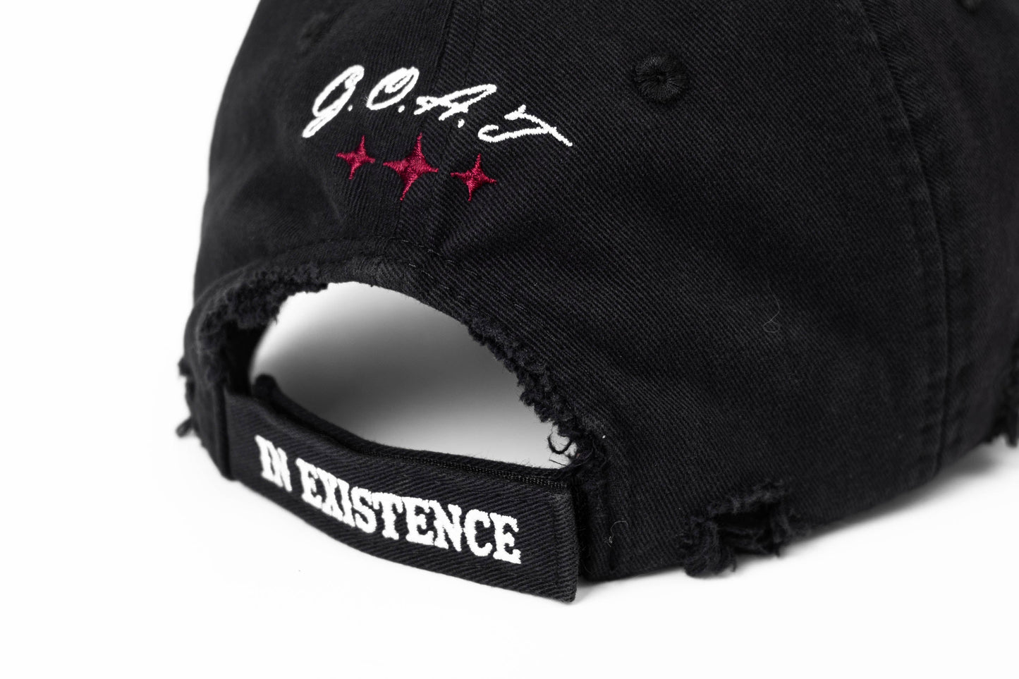 Distressed Embroidered Classic Cap - vintage-inspired cap - Distressed Embroidered Cap for Vintage Style Enthusiasts - View 16
