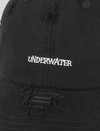 Distressed Logo Swim Cap -  comfortable swim cap - Trendy Distressed Logo Swim Cap for Stylish Swimmers - View 4
