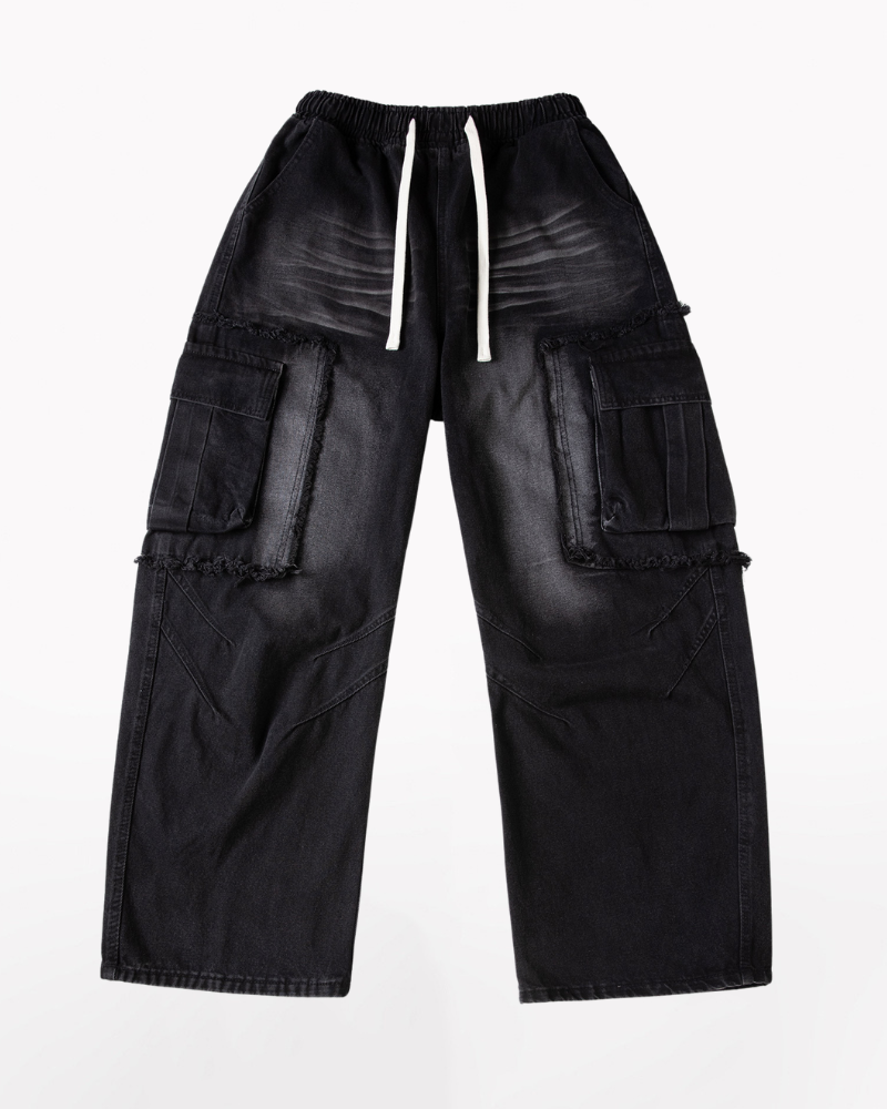Distressed Straight-Leg Street Jeans -  straight leg - Distressed Straight-Leg Jeans for Effortless Style - View 9