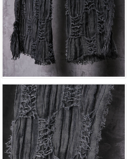 Distressed Tactical Shawl Scarf -  distressed scarf - Distressed Tactical Shawl Scarf for Urban Style - View 11