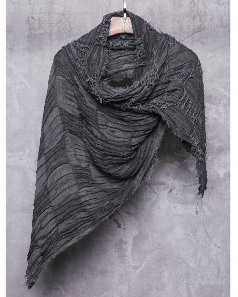 Distressed Tactical Shawl Scarf - stylish accessories - Distressed Tactical Shawl Scarf for Urban Style - View 8
