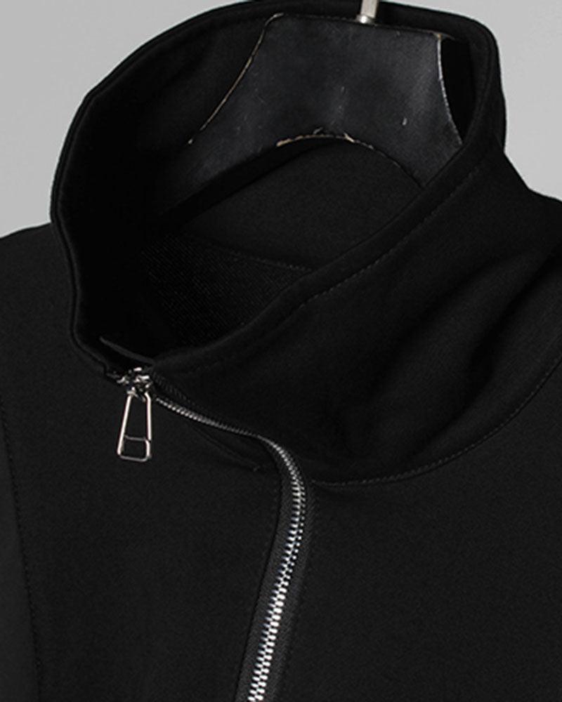 Dual-Zipper Tech Polo Shirt - polo shirt - Customizable Dual-Zipper Tech Polo Shirt for Urban Style - View 9
