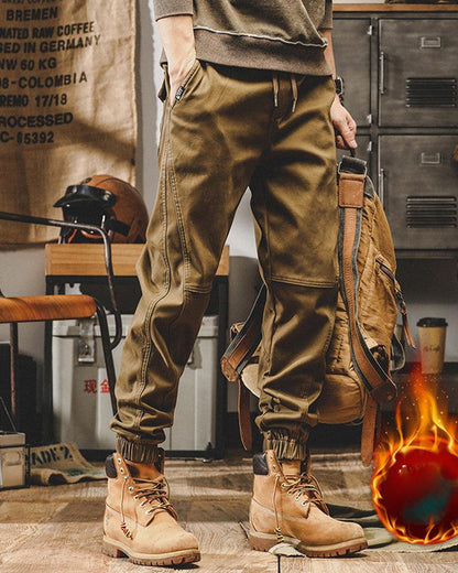 Durable Urban Cargo Trousers - futuristic cargo pants - Urban Cargo Trousers for Everyday Comfort - View 3