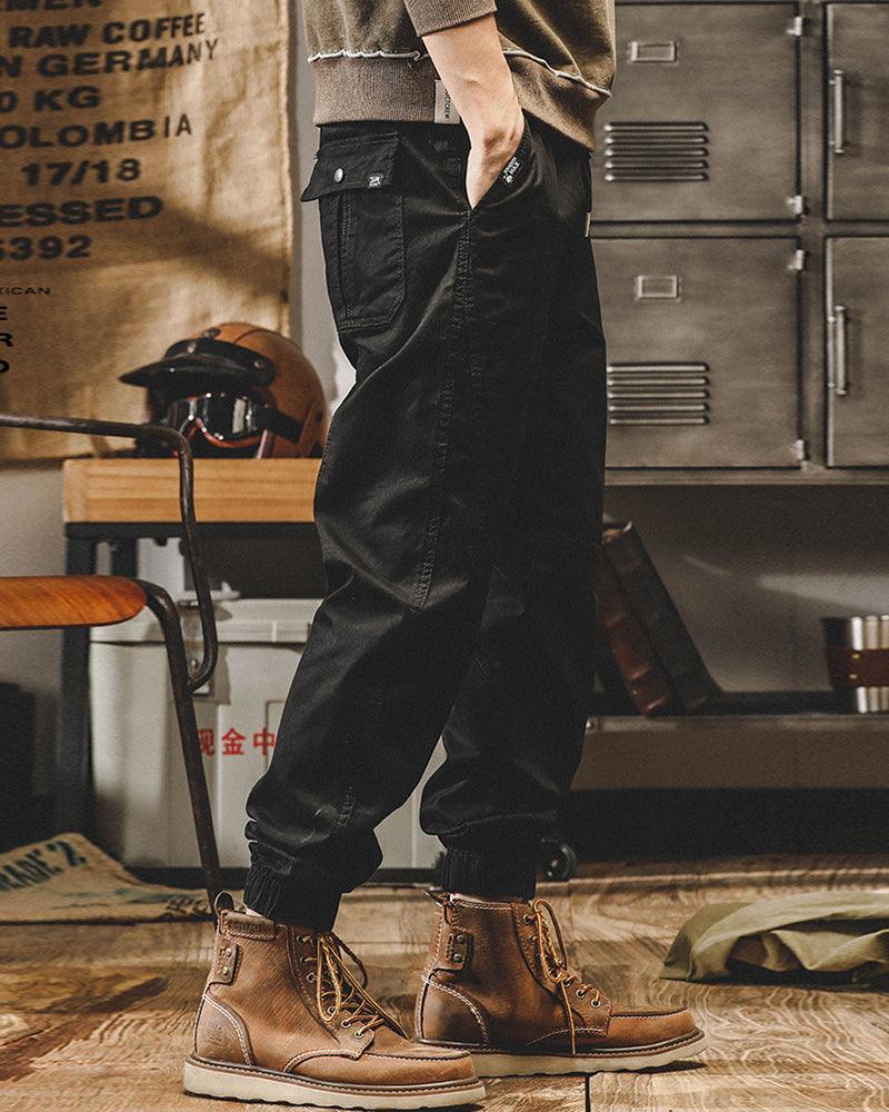 Durable Urban Cargo Trousers -  polyester cotton trousers - Urban Cargo Trousers for Everyday Comfort - View 6