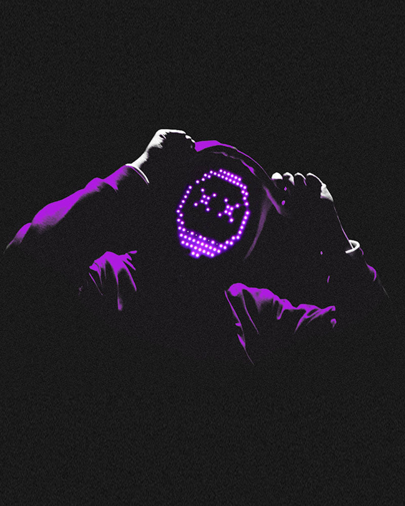 Dynamic LED Cyberpunk Mask -  futuristic style - Dynamic LED Cyberpunk Mask for a Futuristic Look - View 6