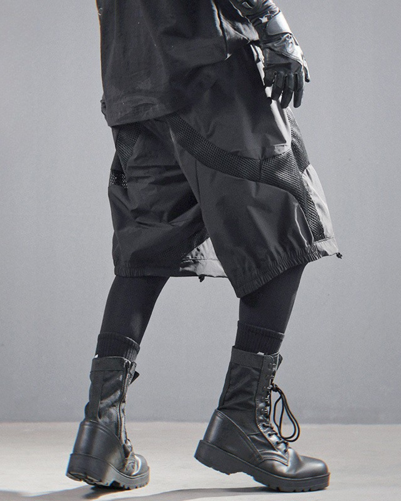 Dynamic Mesh Performance Shorts -  cargo shorts - Breathable Mesh Cargo Sports Shorts for Urban Adventure - View 5