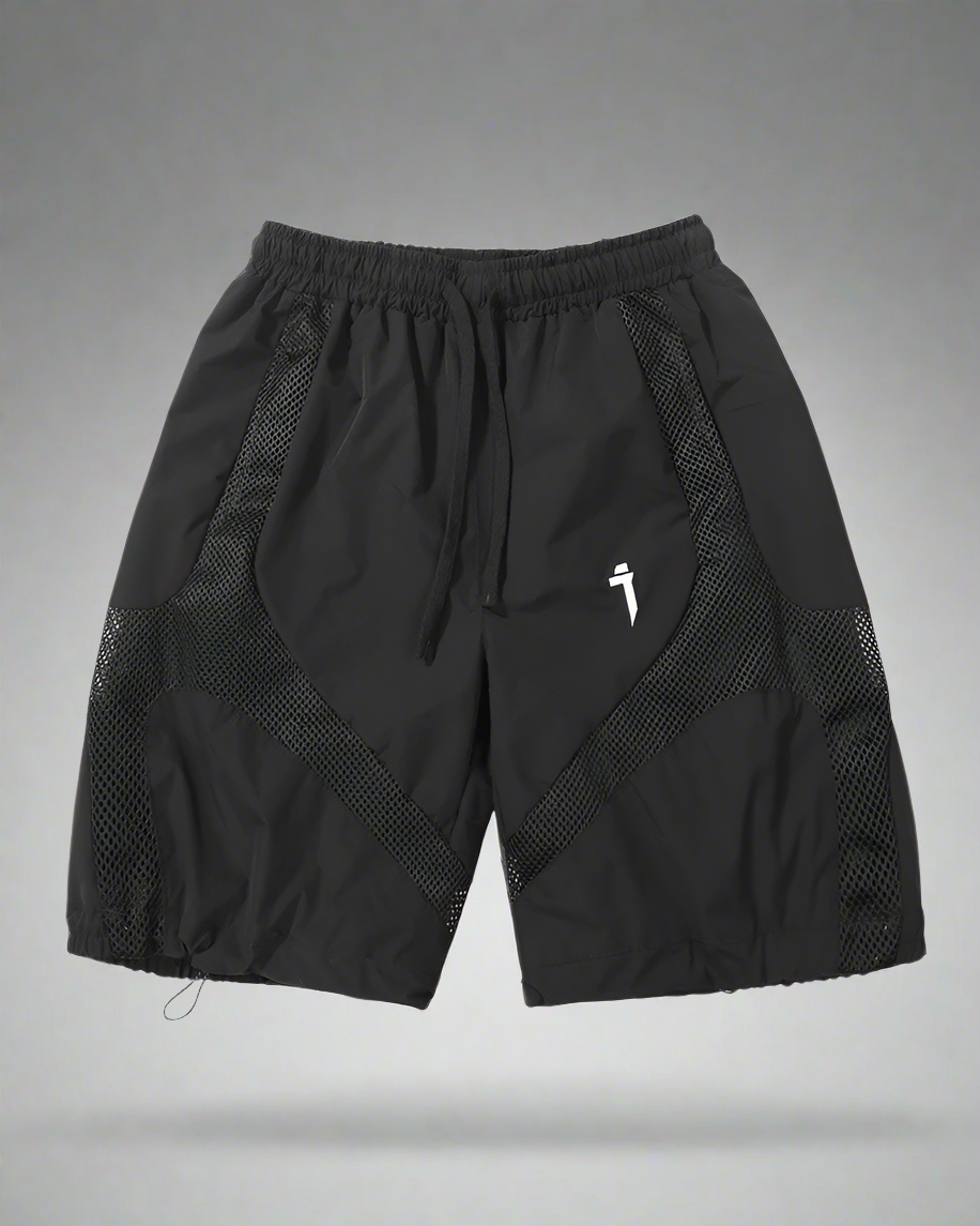 Dynamic Mesh Performance Shorts - mesh shorts - Breathable Mesh Cargo Sports Shorts for Urban Adventure - Main view