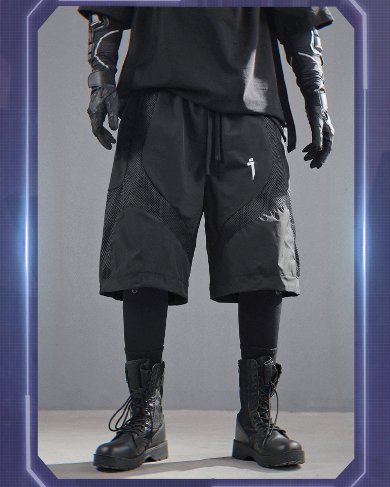 Dynamic Mesh Performance Shorts -  performance shorts - Breathable Mesh Cargo Sports Shorts for Urban Adventure - View 7