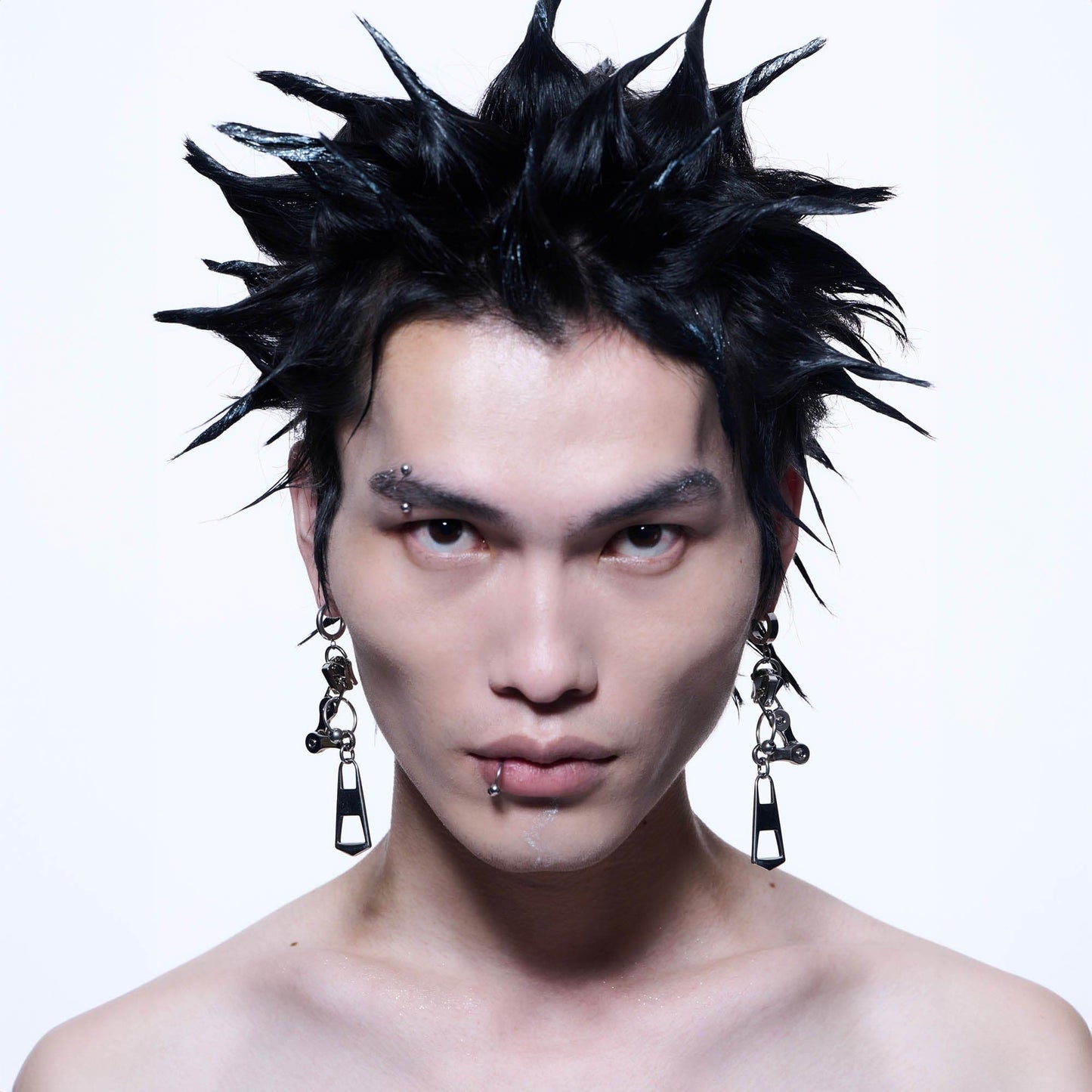 Chic Zipper Mechanical Earrings