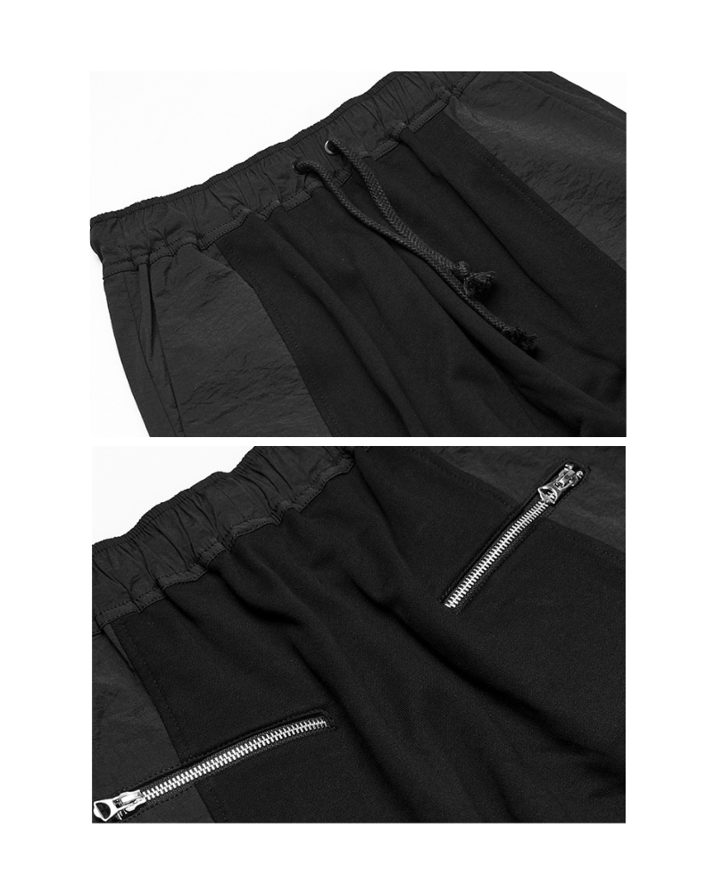 Edgy Asymmetric Cargo Trousers -  casual wear - Unique Asymmetric Cargo Trousers for Edgy Fashion - View 5