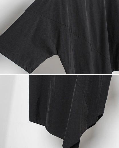 Edgy Japanese Techwear Tee -  black t-shirt - Edgy Japanese Techwear Tee for Stylish Everyday Wear - View 10