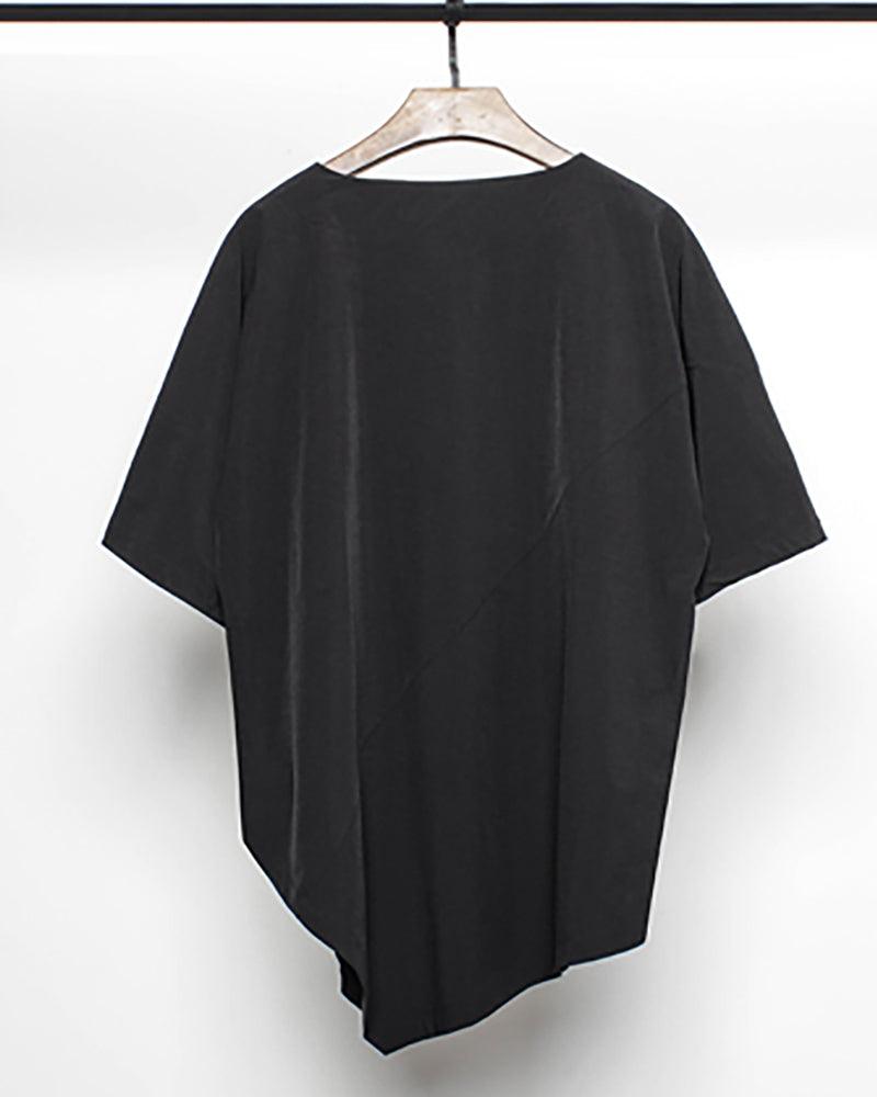 Edgy Japanese Techwear Tee - comfortable techwear - Edgy Japanese Techwear Tee for Stylish Everyday Wear - View 8