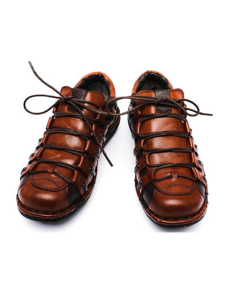 Edgy Leather Moto Shoes -  motorcycle - Stylish Leather Moto Shoes for Riders and Streetwear - View 5