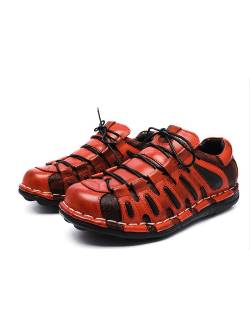 Edgy Leather Moto Shoes -  streetwear - Stylish Leather Moto Shoes for Riders and Streetwear - View 6