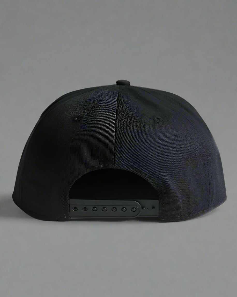 Edgy Rivet Strap Cap - comfortable cap - Stylish Black Rivet Strap Cap for Comfort and Durability - View 8