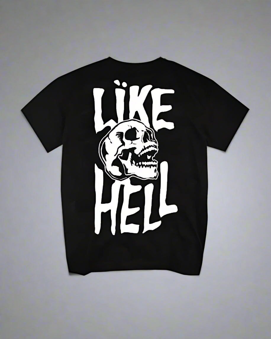 Edgy Skull Punk Tee - skull tee - Edgy Skull Punk Tee for Stylish Urban Wear - Main view
