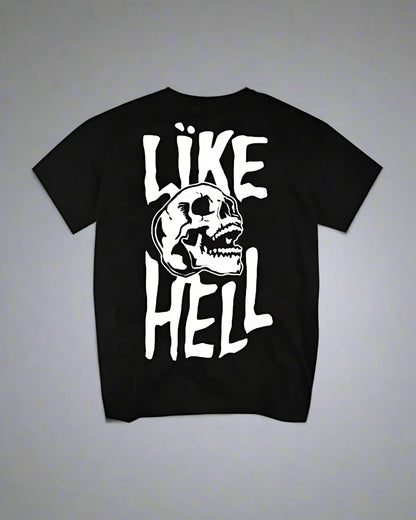 Edgy Skull Punk Tee - skull tee - Edgy Skull Punk Tee for Stylish Urban Wear - Main view