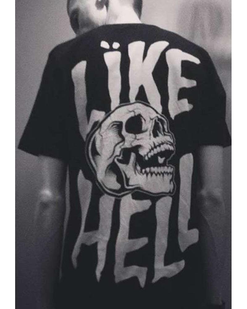 Edgy Skull Punk Tee -  techwear - Edgy Skull Punk Tee for Stylish Urban Wear - View 7