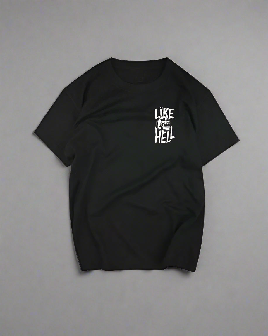 Edgy Skull Punk Tee - techwear t-shirt - Edgy Skull Punk Tee for Stylish Urban Wear - View 2