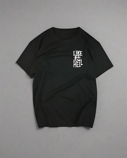 Edgy Skull Punk Tee - techwear t-shirt - Edgy Skull Punk Tee for Stylish Urban Wear - View 2