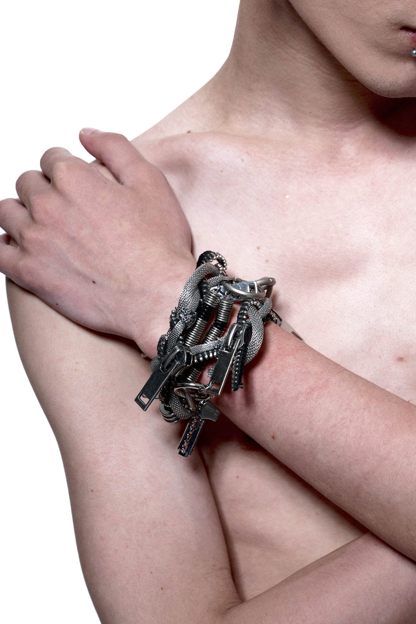 Devouring Spiral Pendant Necklace