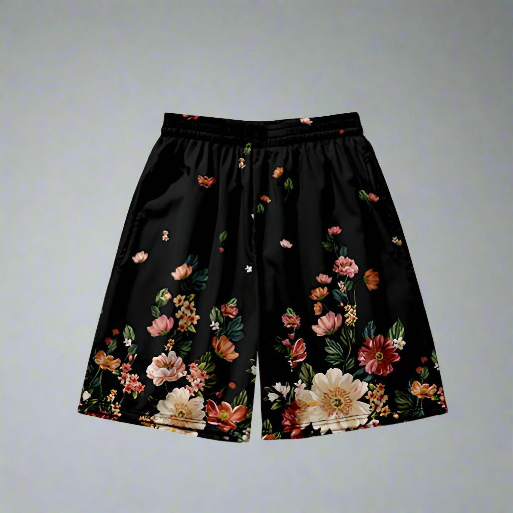 Elegant Black Floral Kimono -  casual and formal kimono - Elegant Black Floral Kimono for Effortless Layering - View 3