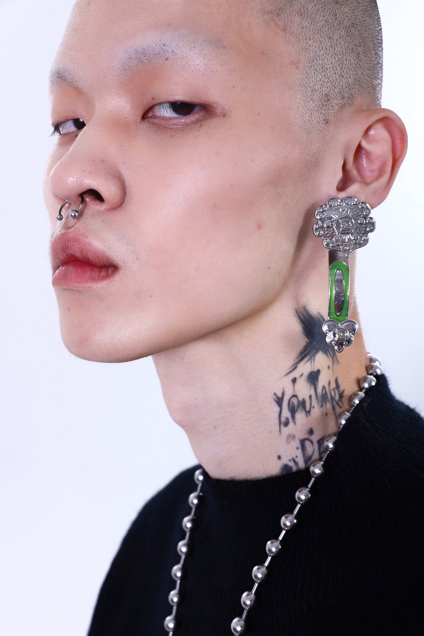 Elegant Detachable Statement Earrings -  stainless steel earrings - Versatile Detachable Vintage-Inspired Earrings - View 11