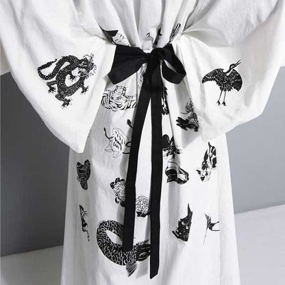 Elegant Flowing Kimono Wrap - modern kimono wrap - Chic Long Kimono Wrap for Effortless Style - View 11