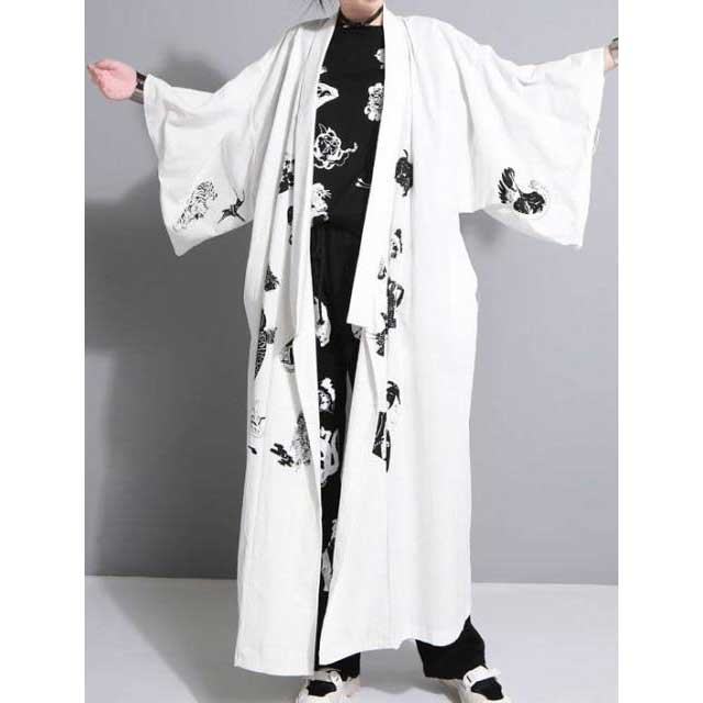 Elegant Flowing Kimono Wrap - modern kimono wrap - Chic Long Kimono Wrap for Effortless Style - View 2